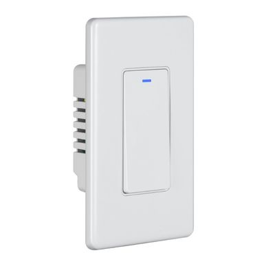 Wall Mounted Smart Wireless Switch 10A For IOS / Android Devices