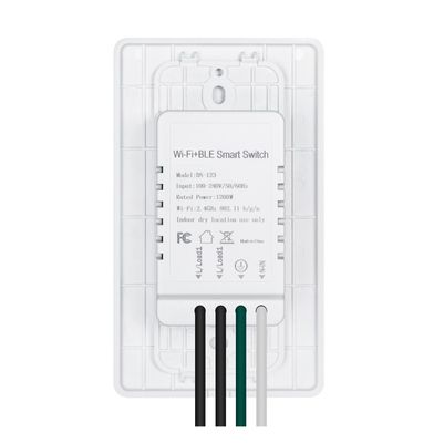 Single Pole Tuya Smart Switch Wall Mounted Intelligent 240V 10A