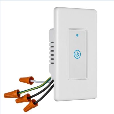 Single Pole Tuya Smart Switch Wall Mounted Intelligent 240V 10A
