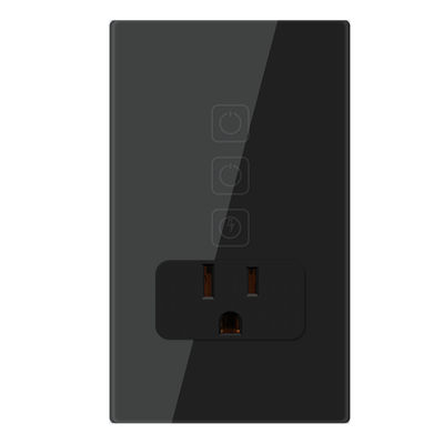 Convenient Power Monitor 2 Gang WiFi Smart Switch AC110V-240V