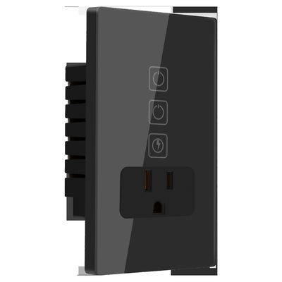Convenient Power Monitor 2 Gang WiFi Smart Switch AC110V-240V
