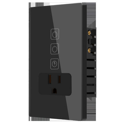 Convenient Power Monitor 2 Gang WiFi Smart Switch AC110V-240V