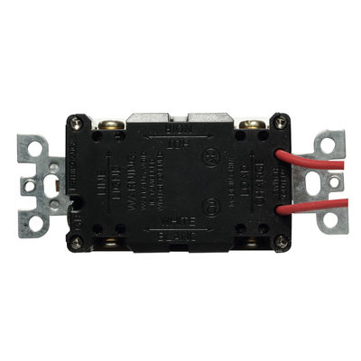 Tamper Resistant 15A GFCI Electrical Outlet With LED Indicator