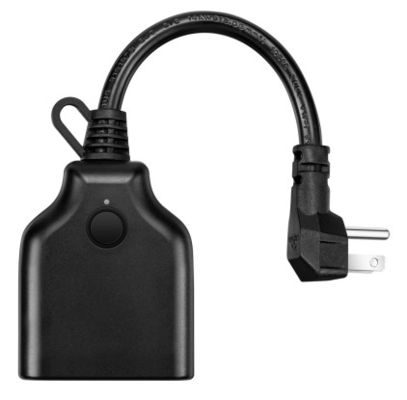 Tuya Smartlife Remote Control Outdoor Power Plug 15A AC110V-240V